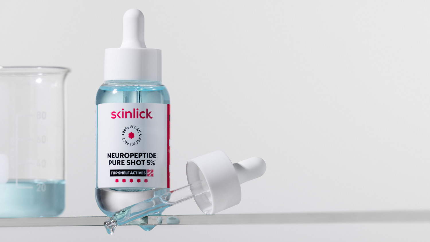 Was sind die Vorteile des Skinlick NEUROPEPTIDE PURE SHOT 5% Serums?