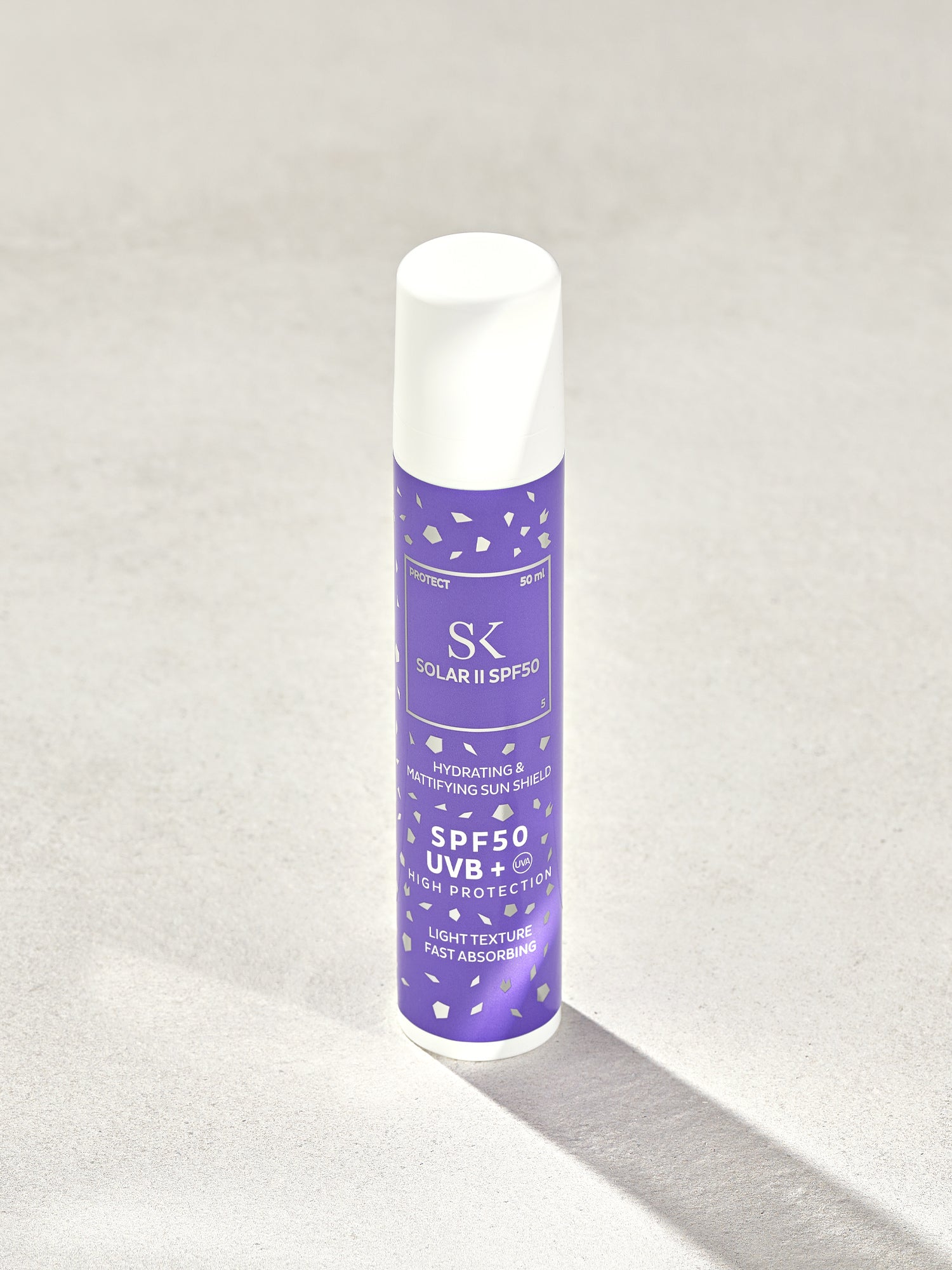 Skintegra Solar II SPF50 hidratizirajući fluid za kožu lica sa UVA i UVB zaštitom u bočici